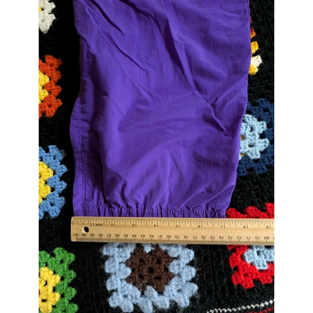 Speedo Vintage Men's Size XL Purple 90s Nylon Lined Active‎ Parachute Pants 24